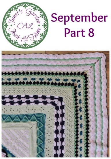 Wavy Crochet Fun – Janet’s Garden CAL September