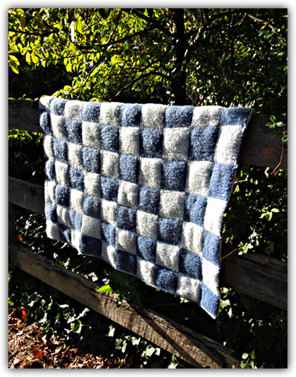 Quilted Double Knit Afghan  - Designed by Clara Masessa