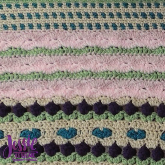 Janet’s Garden - Part 9 - CAL for October - Classic Crochet Stitch