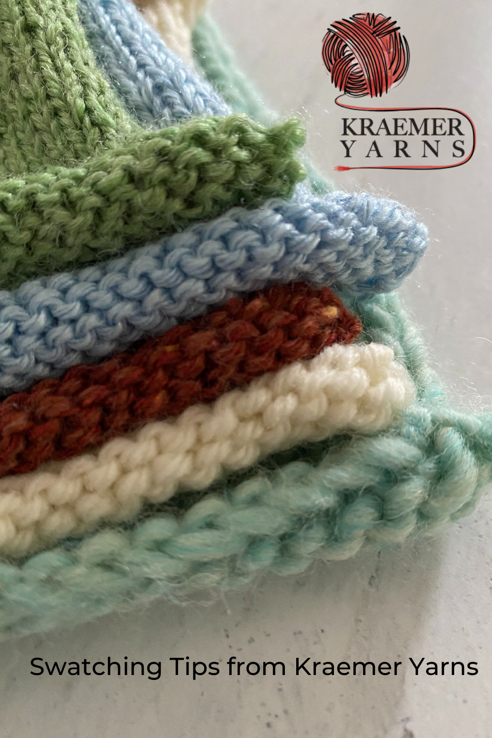Swatching tips from Kraemer Yarns