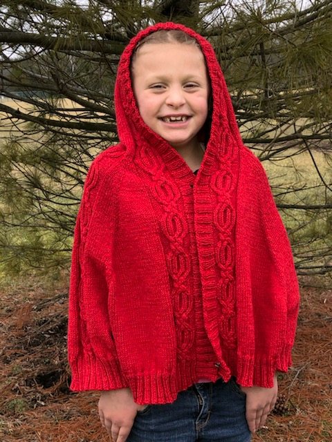 Kid's Mythical Heart Cardi-Cape Kit - Designed by Vanessa Ewing