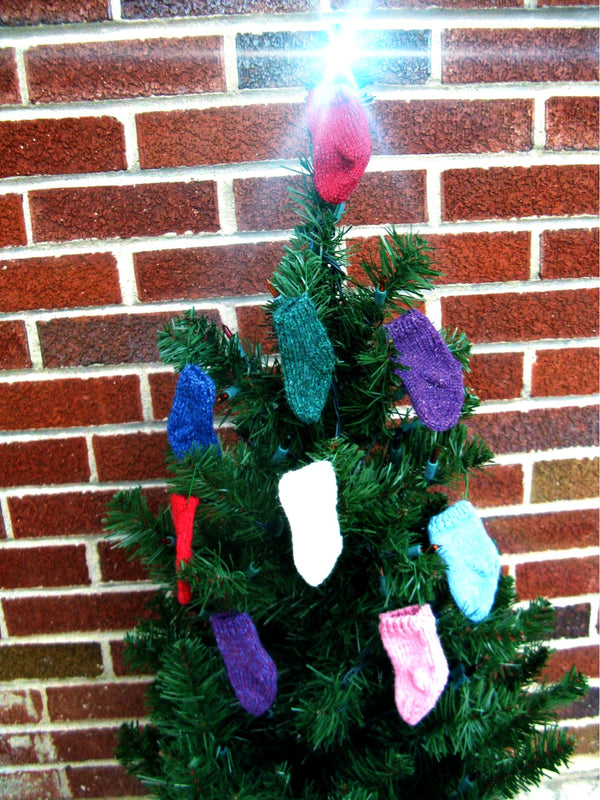 Christmas Ornament Socks Kit - Designed by Clara Masessa