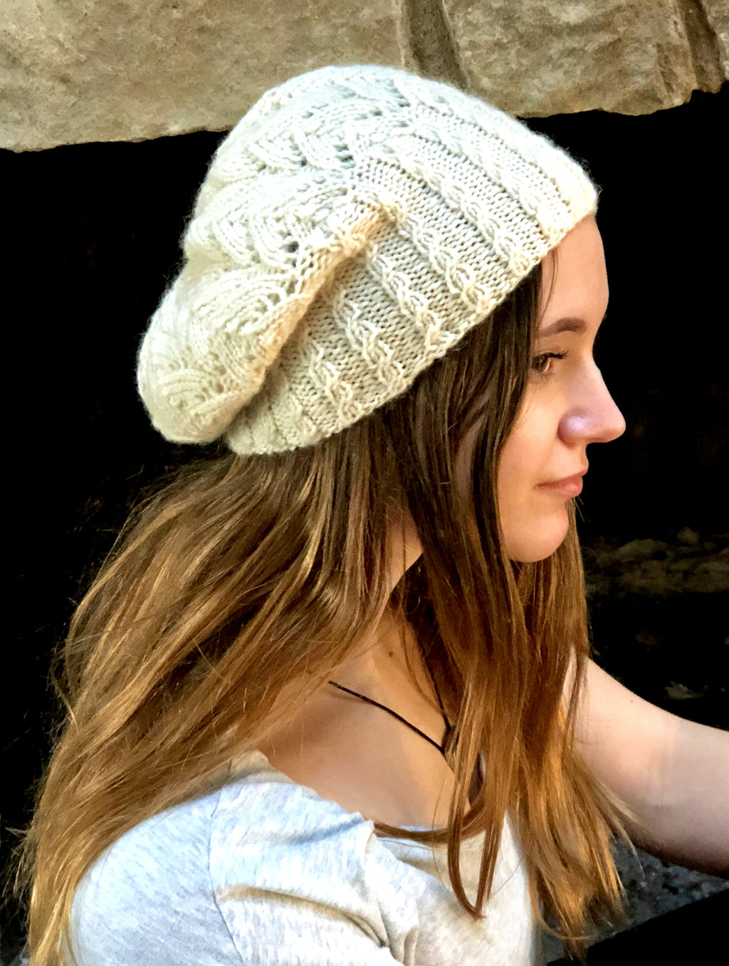 It All Comes Together Beret  - Designed by Kate Lemmers