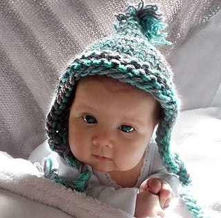 One Hour Baby Hat  - Designed by Kat Koeler