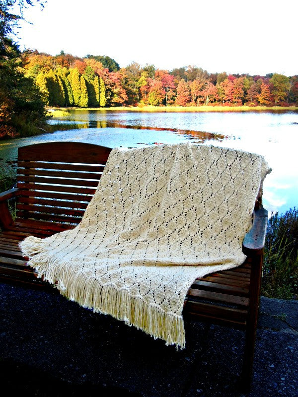 Penn's Woods Afghan  - Designed by Eleanor Swogger