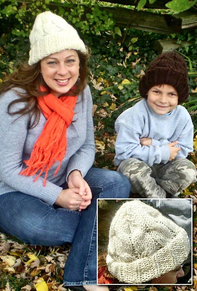 Chunky Cable Hat - Designed by Kat Koeller