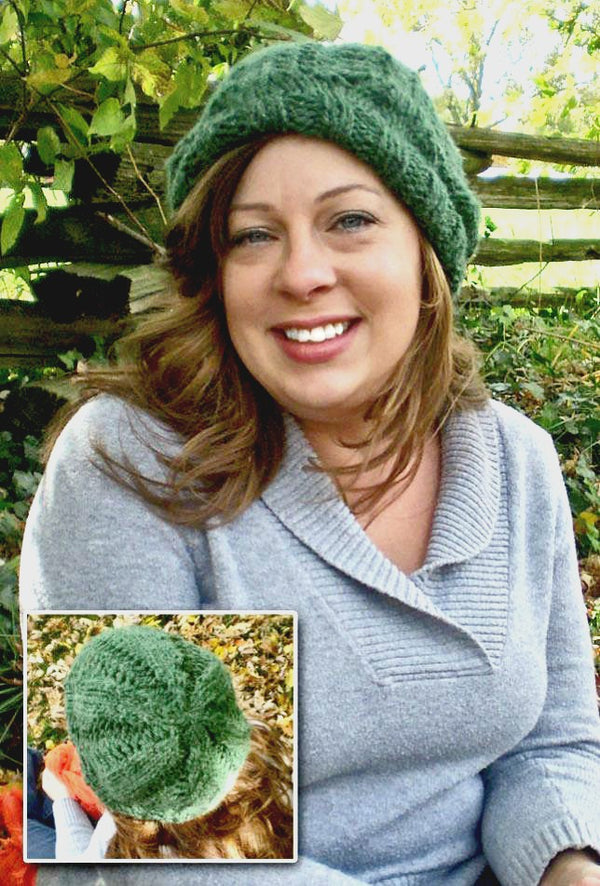 Chunky Slouch Hat - Designed by Kat Koeller