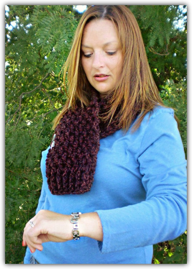 Crochet 2.5 Hour Cowl - Designed by Kat Koeller