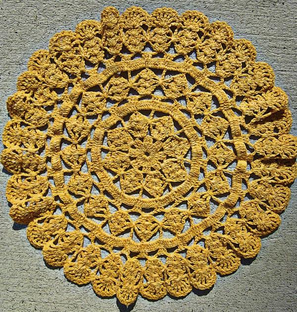 Audrey's Crochet Centerpiece - Designed by Evelyn Van Orden
