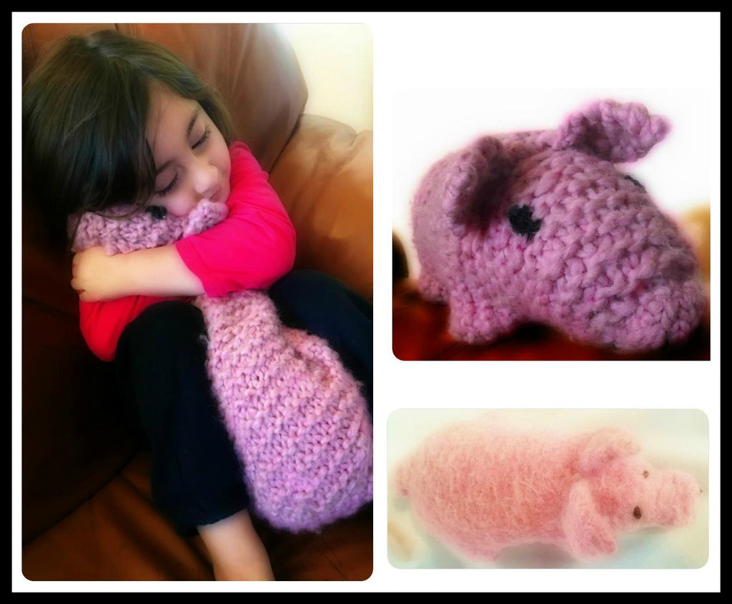 Yarn Pig  - Designed by Judy Head